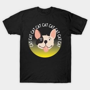 Slightly Wrong Pug Cat T-Shirt